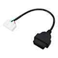 Miniatyrbild 2 av 5: OBD 16-pin till 26-pin Adapterkabel Hög Flexibilitet Stabil Överföring Ersättning för Tesla Model 3 Y