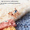 Miniatyrbild 5 av 5: Tflycqsoft Mjuka Tecknade Badrumsmattor Vardagsrumsmatta Badmattor Halkfria Badrum Söt Dörrmatta Badrumsmatta Sovrum Hållbar Köksdörrmatta Områdesmatta R