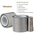 Miniatyrbild 2 av 3: Teflonvävtejp, 9 meter PTFE-tejp för vakuumförpackningsmaskin, handhållna impulssvetsar, isolering PTFE-belagd glasfibertejp med lim 50mm