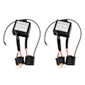 Miniatyrbillede 1 af 5: 2 stk. LED Negativ Konverter Polar Negativ Switch Ledningsnet Adapter Omvendt Polaritet til H4