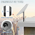 Miniatyrbilde 4 av 5: Antennemontasjesett for parabolantenne V2 Standard Activert Antenne, Antennebasemonteringssett for marine