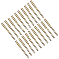 Miniatyrbilde 2 av 5: 20 stk. Motorsag Slip Burr Slipehode Roterende Fil Slipeverktøy Sett Kit Gull 4mm
