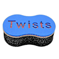 Miniatyrbild 1 av 5: Ny Hårsvamp Twist Borste Locksvamp För Dreads Locs Twist Lockar Spiraler 1 piece