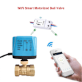 Miniatyrbillede 3 af 5: Tuya WiFi Smart Motoriseret Kuglehane Timing Vand Smart Switch Elektrisk Ventil med Smart Life til Alexa (1 tomme)