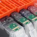Miniatyrbillede 3 af 5: Blækpatron Professionel Printerpatron til PIXMA TS706 TR7560 TR8560 TS6160 TS6260 Kontorartikler BK BK C M Y