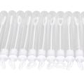 Miniatyrbild 5 av 5: 50 st Bubbelstav Transparent Utseende Läcksäker Lättvikt Bubbelstavar Bulk för Bröllop Fester Jubileum