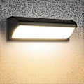 Miniatyrbilde 1 av 5: Utendørs vegglampe Moderne utendørs vegglampe, vanntett LED utendørs lysarmatur for terrasse, hage, sti, uteplass, villa, korridor