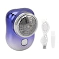 Pikkukuva 1 / 5: Mini Partatrimmeri 3W Taskukokoinen USB-liitäntä Hiljainen Kuiva ja Märkä 6600RPM Sähköinen Partaleikkuri Kotiin Autoon Matkalle