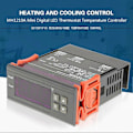 Miniatyrbild 2 av 4: MH1210A Mini Digital LED Termostat Temperaturkontroller med Sensorprob (DC12V)