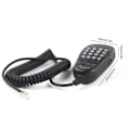 Miniatyrbillede 5 af 5: MH-48 Trådløs mikrofon med 4 brugerprogrammerbare taster DTMF tone input til Yaesu mobilradio FT-8800R FT-8900R FT-7900R