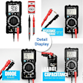 Miniatyrbild 2 av 5: DM91A Högprecisions Mini Digital Multimeter 9999 Räknare Testare Multimeter