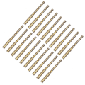 Miniatyrbilde 4 av 5: 20 stk. Motorsag Slip Burr Slipehode Roterende Fil Slipeverktøy Sett Kit Gull 4mm