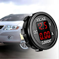Miniatyrbild 3 av 5: Digital Voltmeter Amperemeter Universal Hög Precision Dubbel LED-Display 12-24v Bil Spänning Ström Monitor Panel För Bil Red