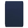 Miniatyrbild 2 av 5: Tangentbord Smart Läderfodral För iPad Pro 11 2024 Dark Blue