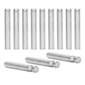 Miniatyrbillede 5 af 5: 12 Sæt Skilt Afstandsskruer 12x80mm Rustfrit Stål Monteringsglas Hardware Reklameskruesæt til Hjemmebrug