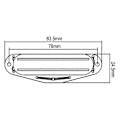 Miniatyrbilde 5 av 5: Røde Humbuckere Single Coil Pickups Humbuckere for Single Size Pickups Elektrisk Gitar
