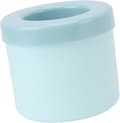 Rund isbricka silikon iskubform, isbox cylindrisk mugghink, snabbfrysande iskopp, blå