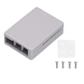 Skal för Raspberry Pi 3 Kylskal Kylfläns Metallåda Aluminiumlegering Skyddande Hölje Grå