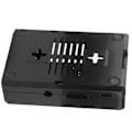 Miniatyrbillede 2 af 5: Beskyttende skal Frosted Case Cover ABS til Raspberry Pi 3B 3B+ E Style med skruer (Sort)