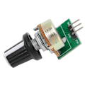 Miniatyrbillede 2 af 5: 10K Potentiometer Modul Justerbar Modstand Enkelt Omdrejning Rotary Modul Analog Udgang 0?5V