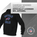 Miniatyrbild 3 av 6: Team Fan Apparel NFL Huvtröja för vuxna - Polyester, ull och bomullsblend - Håll dig varm och representera din teams stil style 8 M