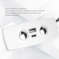 Pikkukuva 4 / 5: Lepotuolin ohjaimen vaihto 2 painiketta 5-nastainen USB Type C Ower Sähköinen nostotuoli Sohva Käsiohjauskytkin