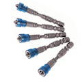 Miniatyrbilde 4 av 4: 5 stk. skrutrekkerbits, sterk profesjonell magnetisk kryss elektrisk skrutrekkerbit blå 65 mm
