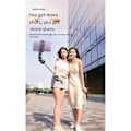 Miniatyrbillede 3 af 5: 1,7M Bluetooth Selfie Stick Anti-Shake Mobiltelefon Gimbal Stabilisator Foldbar Monopod til Mobil Live Broadcast