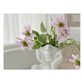 Miniatyrbilde 2 av 5: Blomstervase i nordisk stil, kvinnekropp, halvt ansikt, blomsterpotte, keramisk kunsthåndverk, soverom, stue, skrivebordsdekor, A