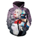 Miniatyrbild 3 av 5: 3D-tryckt mode för män och kvinnor, långärmad ytterkläder, streetwear, O-ringad tryckt hoodie style 1 4XL
