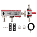 Miniatyrbilde 1 av 5: Manuell Turbo Boost Controller Kit Aluminiumlegering 1?30PSI Justerbar Universal Passform Rød