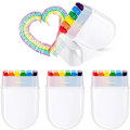 Miniatyrbillede 1 af 5: Regnbue Ansigtsmaling Pride Ansigts- og Kropsmalingssæt Regnbue Makeup Stick til Festligheder Cosplay Fødselsdags Makeup Tilbehør C