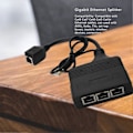 Miniatyrbillede 4 af 5: 1 til 3 Ethernet Splitter Høj Hastighed 1000Mbps RJ45 Netværksadapter Splitter til Cat8 Cat7 Cat6 Cat5 Cat5e Kabler