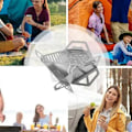 Miniatyrbilde 5 av 5: Mini BBQ Grill Avtakbar Ovn Mini BBQ Matlagningsgrill Lotus Grill for Camping Piknik og Utendørs Matlaging