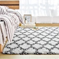 Miniatyrbild 4 av 5: Tflycq Geometriska Mattor för Sovrum - 152 x 244 cm Luddig Ryamatta Modern Inomhus för Vardagsrum Flickor Pojkar Barnrum Studentrum Barnkammare Hem Semesterinredning Golv 3.3 * 5.2 FT