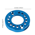 Miniatyrbilde 3 av 3: For Tamiya TA01/TA02/DF01 RC Bil Aluminium Motorholder Base Monteringsbrett Blue