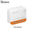 Pikkukuva 1 / 5: 1-20kpl Sonoff Mini R4 Wifi Kytkinmoduuli Älykäs Wi-fi 2-suuntainen Kytkin Älykäs Koti Toimii R5 S-mate 1pc