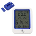 Miniatyrbillede 5 af 5: OW?159 Termometer LCD Digital Temperatur- og Fugtighedsmåler med Baggrundslys og Foldbart Beslag Høj Nøjagtighed til Familien