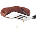 Miniatyrbild 4 av 5: Liten Spatel 2 ST, Mini Serveringsspatel för Köksbruk, Metallspatel för Servering och Vändning, Perfekt för Pannkakor