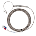 Miniatyrbild 5 av 5: Termoelement Gänga Hög Känslighet Brett Mätområde 0?400C Multi Storlek Temperaturregulator Sond för Industri 4 Meter