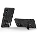 Miniatyrbild 2 av 5: Skal för Oppo A58 4g PC+TPU Stötsäkert Stativ Mobilskal Black