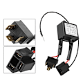 Miniatyrbillede 2 af 5: 2 stk. LED Negativ Konverter Polar Negativ Switch Ledningsnet Adapter Omvendt Polaritet til H4