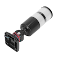 Miniatyrbillede 4 af 4: BERM Industriel Advarselslampe Foldbar 2 Farve LED Tårn Signallampe med Summer 12?24VDC