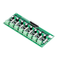 Miniatyrbild 4 av 5: Optokopplarisoleringskort 8 Kanal PLC Spänningsdetekteringsmodul 220V AC för DIY