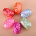 Miniatyrbillede 4 af 5: 6 stk./parti Ballonsnor Blandet Farve Holdbar 10m 6-pak Assorteret Farve Gavebånd til Fødselsdag Qinhai