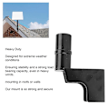 Miniatyrbilde 4 av 5: Justerbar signaltårnfeste i aluminiumslegering for Starlink Heavy Duty Pivot Mount Kit Short
