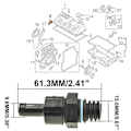 Miniatyrbillede 4 af 5: PCV Positiv Krumtaphusventil til L4 2007 Mini R50 R52 R53 2000-2004-2008 4693369AA 11127577568