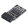 Miniatyrbild 1 av 5: TPM 2.0 Modul LPC SPI 12Pin Fjärrkorts Krypteringssäkerhetskort Tillbehör för GIGABYTE