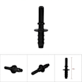 Miniatyrbillede 3 af 3: Brændstofslange Hurtigkobling Stik Motorcykel Slangekobling ID6 Han 6,30mm Lige