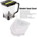 Miniatyrbillede 4 af 5: Blender Hældetud Dæksel Transparent Klap Låg Krukke Top Reservedel til NINJA NJ600 NJ602 til BL500 BL781